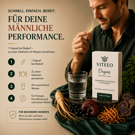 Viteeo Origins – Performance Kapseln